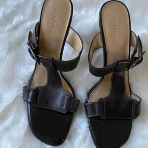 Worthington Women's Black Heeled Sandals